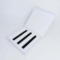 Set de Muestras de Perfume de Lujo 5ml/10ml, Caja de Papel Kraft con Forro de Esponja, Grabado en Relieve y Laminado Mate, Logotipo Personalizado, MOQ Bajo
