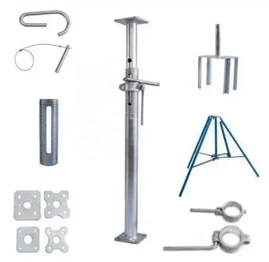 Soporte de Acero Ajustable para Andamios, Soporte Metálico con Recubrimiento en Polvo para Andamios de Construcción - Product Image 3