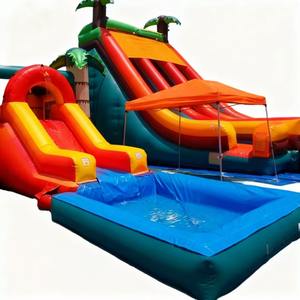 Équipement aquatique gonflable KLQ pour parc aquatique extérieur Jouez à l'équipement de dérive bon marché pour l'aventure en lac - Product Image 1