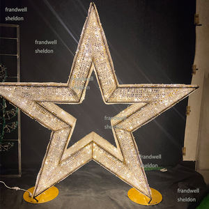 Charge de traîneau de père Noël lumière chaude adultes/6m renne illuminé <span class=keywords><strong>et</strong></span> traîneau/traîneau de Noël de renne éclairé grandeur nature - Product Image 2