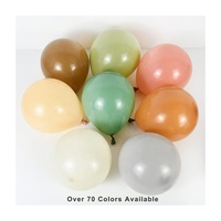 Tendances Décoration de Fête Mariage Anniversaire 5 10 12 18 36 Pouces Bleu Royal Rouge Vin Rose Vert Couleurs Assorties Ensemble de Ballons Rétro en Latex