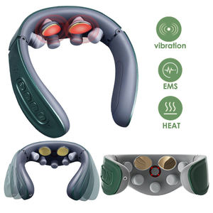 <strong>New</strong> Healthpal Oem 630nm Red Light Heat Custom Color Electric <strong>Cervical</strong> Shoulder Massager Neck Massager Electric Pulse - Product Image 1