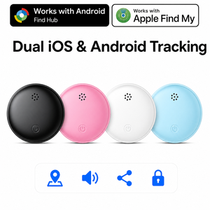 Etiqueta Inteligente Antipérdida BLE Compatible con Apple Find My y Google Find My Device, Localizador de Doble Sistema para Llaves - Product Image 2