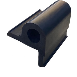 Parabordo in Gomma per Pontili Galleggianti, Moli Galleggianti, Ponti Galleggianti e Piattaforme Galleggianti, con Striscia Anti-collisione - Product Image 2