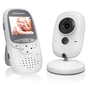 Moniteur vidéo pour bébé sans fil avec caméra numérique, vision nocturne, écran LCD TFT de 2,0 pouces, 8 <span class=keywords><strong>berceuses</strong></span> intégrées - Product Image 1