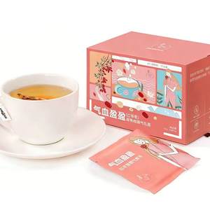 Teh Herbal Wanita Yanlinzhuang Laris Manis, Teh Kurma Merah Longan Goji Mawar, Minuman Kesehatan yang Menenangkan - Product Image 2