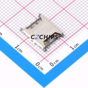 NANO SIM TL6P H1.35 SIM Card Connector SMD Connector Plug-In Type Nano SIM Card Card Holder 1.35mm - Product Image 1