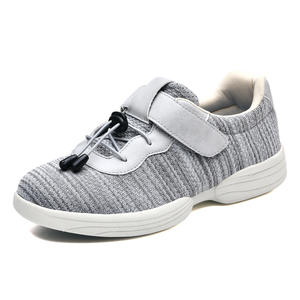 Zapatillas de deporte para diabéticos de pie médico Extra ancho de fábrica, zapatos ortopédicos para mujeres, pie zambo - Product Image 4