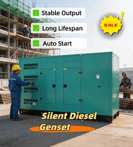 Groupe électrogène super silencieux à refroidissement par eau 250 kVA 200 kVA 150 kVA 80 kVA 60 kVA pour usage de secours en usine - Product Image 3