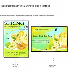 Nhà Sản Xuất Tùy Chỉnh Siêu Mỏng Sáng Tempered Glass Ánh Sáng Hộp Treo Tường <span class=keywords><strong>LED</strong></span> Hộp Đèn Cho Quảng Cáo - Product Image 5