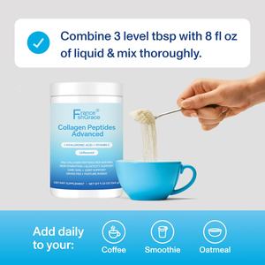 Suplementos de Péptidos de Colágeno de Alta Calidad con Ácido Hialurónico y Vitamina C, 265g de Polvo de Péptidos de Colágeno - Product Image 2