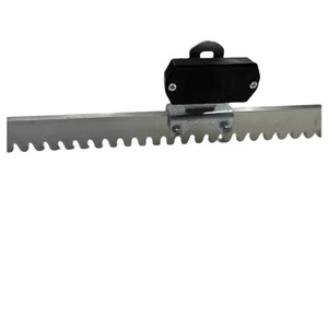 도매 아연 도금 M6 8x30 30 30x12 22x22 스틸 슬라이딩 게이트 랙 자동 도어 오퍼레이터 기어 랙 - Product Image 5