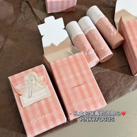 PinkyFocus en relief rose ange mat crème pour les lèvres velours lèvre boue longue durée liquide rouge à lèvres cosmétiques maquillage 6 couleurs