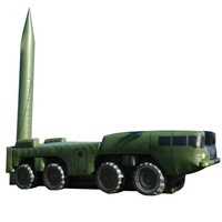 Véhicule Lanceur de Missiles Gonflable avec Garantie d'un An, Modèles de Lanceurs de Missiles Gonflables, Leurres et Cibles