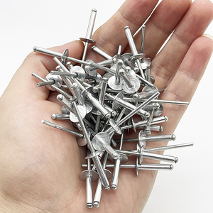 Remaches de impacto de extremo abierto DIN7337 con cabeza abombada zincada, remaches ciegos de aluminio y acero 3.2/4.0/4.8 para <span class=keywords><strong>remachadora</strong></span> - Product Image 6