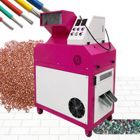 Petite machine de recyclage de câbles en cuivre, mini-granulateur de câbles en cuivre, petite machine à granuler les fils