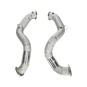 Tubo de escape con protección térmica Vortex compatible con Aston Martin DB11 Vantage 4.0T V8 Racing - Product Image 1