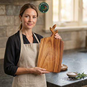 Planche à découper en bois de manguier pur pour ustensiles de cuisine, pour couper les légumes et la viande, pour usage commercial dans les restaurants, Falak World Export - Product Image 3