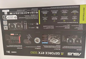 Carte graphique AS US DUAL 5060 Snow Leopard Black OC 8G, neuve, authentique, banque nationale - Product Image 3