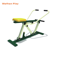 Équipement de fitness extérieur elliptique en acier galvanisé durable pour adultes - Prix de gros