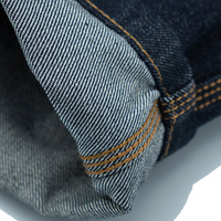 Erkek Sonbahar Kış Koyu Yıkama Orta Bel Düz Renk Japon Tarzı Düz ​​bacak Denim Kot Pamuk Pantolon Bol Kot Erkekler
