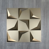 Carreaux de décoration murale modernes 2025, blanc mat, panneau mural en PVC plastique 3D, panneau de plafond 3D pour la décoration de la maison
