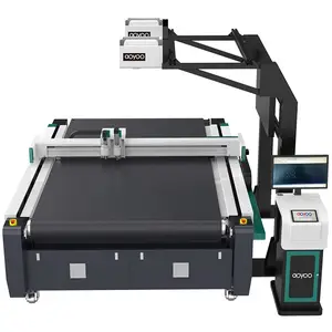 AOYOO automatic cnc duct board Stable Knife Rubber pvc Cnc Eva Insole Cutting Machine