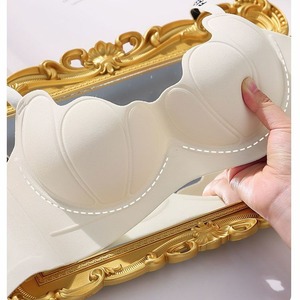 Nouveau soutien-gorge pour femmes avec de petits <span class=keywords><strong>seins</strong></span> froncés sans anneau en acier Push up beau soutien-gorge dos nu - Product Image 5