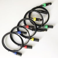 Câble audio XLR blindé de haute qualité avec gaine en PVC, connecteurs mâle et femelle, pour microphone, amplificateur, lecteur DVD, haut-parleur