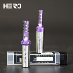 HERO Precision Straight Bit Outils de coupe du <span class=keywords><strong>bois</strong></span> Rabbet Grooves Cnc Router Bits Fraise - Product Image 4