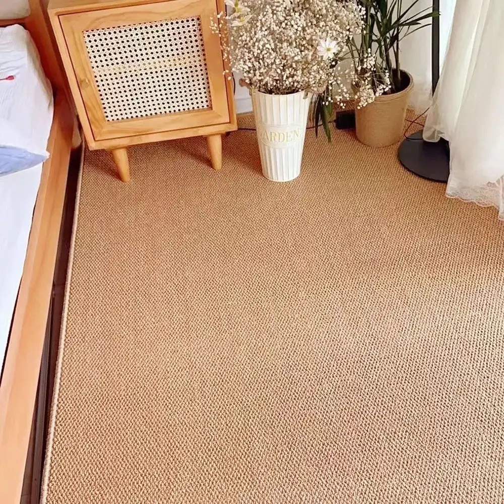 Thickened sisal custom carpet Natural simple style practical carpets Living room kitchen hall rug and rugs