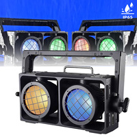 Projecteur Blinder RZ IP65 2x300W RGBAW 5-en-1 COB Étanche avec Écran Tactile LCD pour Scène, DJ, Discothèque, Événements et Fêtes