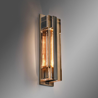 Plafonnier LED moderne en verre cristal taillé carré, petit format, pour placard et couloir