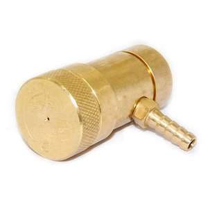 Válvula de tanque de latón macizo, válvula de tanque con ajuste de púa, 1 LB - Product Image 2