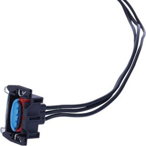 Conector de Enchufe para Lámpara Automotriz, Plástico Negro, 3 Cables, para Sistema de Iluminación de Automóviles - Product Image 1