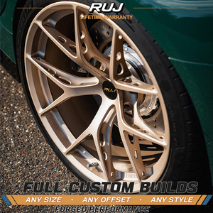 Jantes de voiture forgées FI-R EVO en alliage 17 18 19 pouces 5x114.3 5x120 pour Porsche 911 GT3 <span class=keywords><strong>RS</strong></span> BMW G87 M2 Nissan GTR R35 Civic Type R - Product Image 1