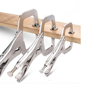 5 "6" 9 "11" 14 "18" หลายฟังก์ชั่นเชื่อม C-Style หมุนแผ่นล็อคคีมหนีบจับเสา C คีมกับปลายหมุน - Product Image 2