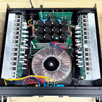 Amplificateur de puissance professionnel de classe H à 2 canaux 1000W pour les performances sur scène et le DJ