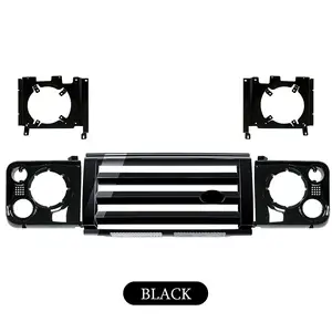 Ricambi Auto Car Styling Tuning Front Middle ABS Adventure Edition Style Grille per Land Rover Defender SVX Vehicle