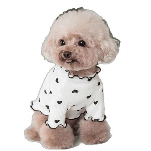 จั๊มสูทขนแกะขอบคลื่นสี่ขาสำหรับสุนัขและแมวสไตล์คลาสสิกเสื้อแจ็คเก็ตและชุดนอนสุนัข2025 - Product Image 1