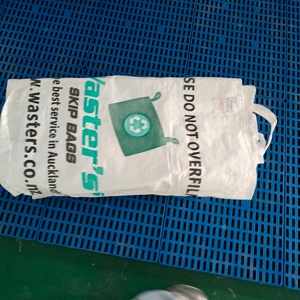 Sac Jumbo Premium <span class=keywords><strong>de</strong></span> 1 tonne FIBC à grande ouverture, fond plat, durable, pour le stockage du <span class=keywords><strong>gravier</strong></span> et du <span class=keywords><strong>riz</strong></span> - Product Image 6