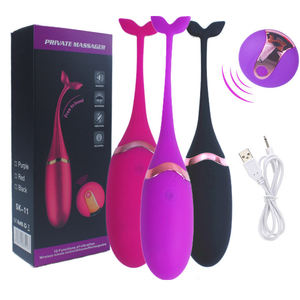 Vibromasseur <span class=keywords><strong>queue</strong></span> <span class=keywords><strong>de</strong></span> baleine têtard télécommandé sans fil rechargeable Vente en gros Vibration Bounce Femelle Sex Toy Fabricant - Product Image 1
