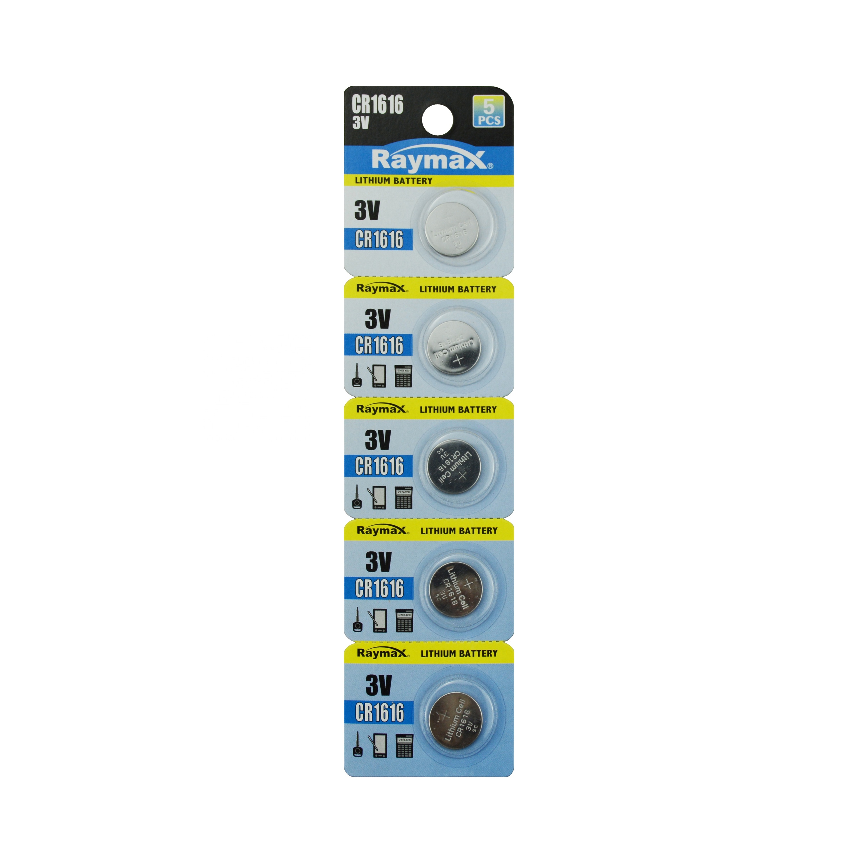 Raymax Mustang Factory Supply Good Quality CR1616 3v Lithium Button Cell Dry Batteries · image 1