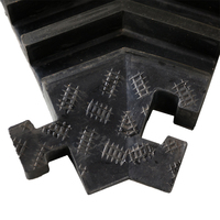 Topsafe Cubierta De PVC Alambre Tubo Velocidad Hump Protector De Cables Protector De Cable De Goma