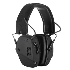 EM2013 Sound Amplify Hearing Enhancement Electronic Hunting Earmuffs Noise Reduction Shooting Ear Defender Bluetooth Earphone