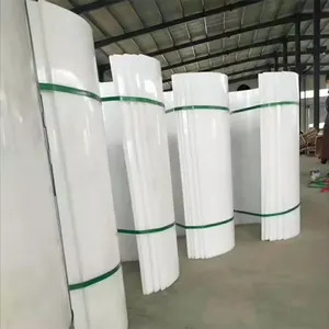 Folha de plástico resistente ao desgaste UHMWPE Pe 1000 Hdpe; forro UHMWPE, forro de cama flexível