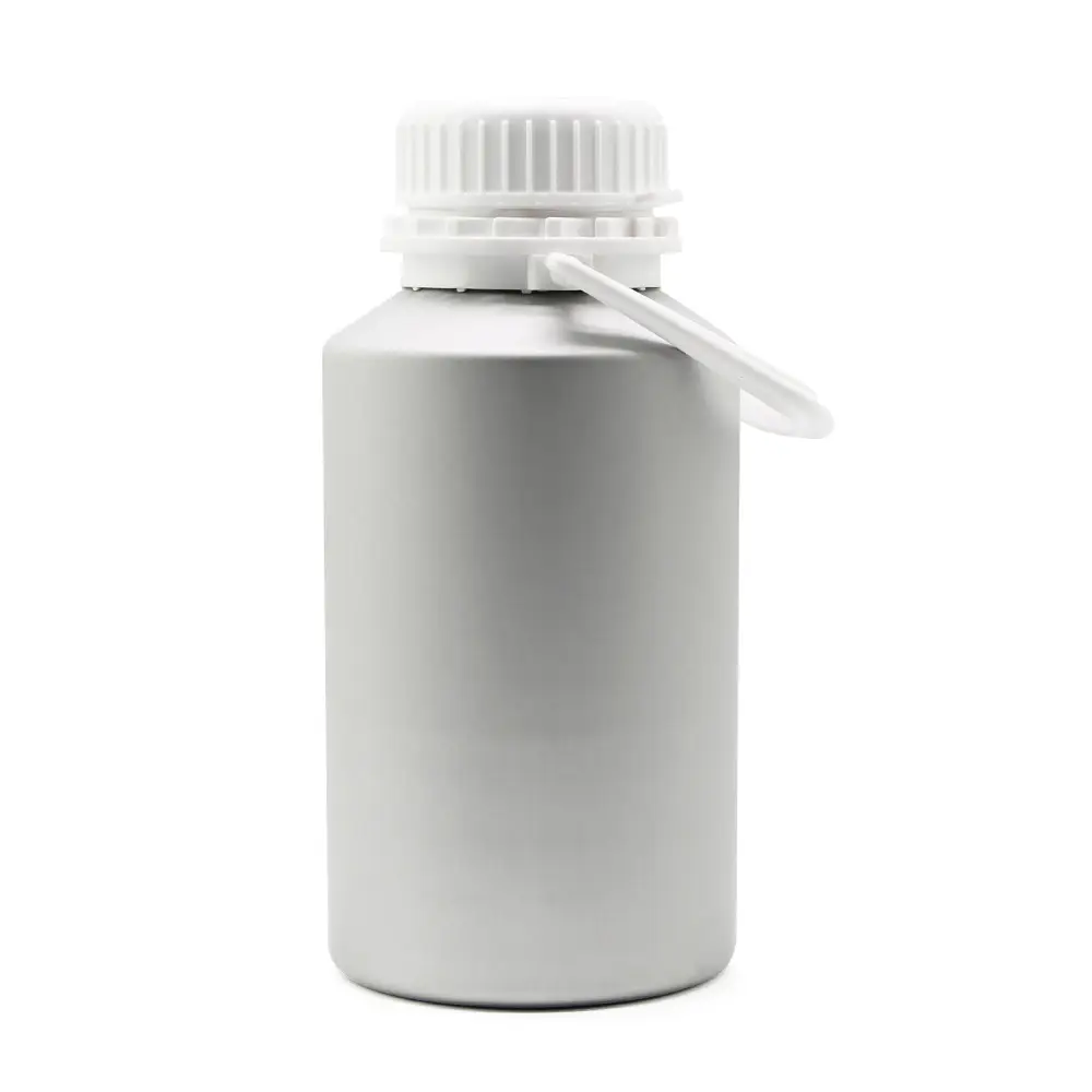 Botella de perfume de aceite esencial personalizada reciclable con botella de aluminio químico de 500ml a prueba de manipulaciones