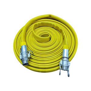<span class=keywords><strong>Tuyau</strong></span> d'incendie Ca-Fire en PVC/NBR double couche coloré de 2,5 pouces avec raccord d'incendie 0,8-2,5 MPa - Product Image 4