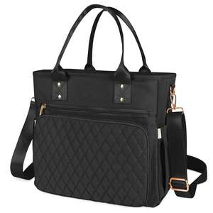 Large Capacity Waterproof Nylon Thermal Cooler <b>Tote</b> <b>Bag</b> Leakproof Design for Work Women Insulated Lunch <b>Bag</b> - Product Image 1