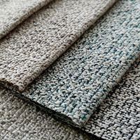 Tissu d'ameublement en lin de haute qualité, tissu en coton pour canapé, pour collection haut de gamme italienne